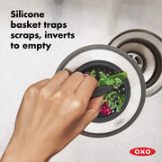 Image of OXO Good Grips 2-In-1 Sink Strainer & Stopper