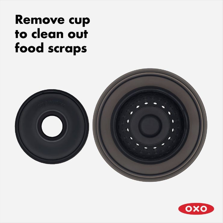 Image of OXO Good Grips 2-In-1 Sink Strainer & Stopper