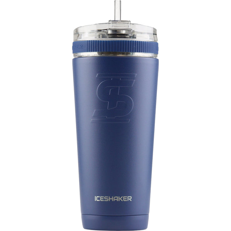 Image of Ice Shaker 26 Oz. Navy Flex Bottle