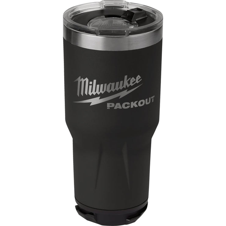 Image of Milwaukee PackOut 30 Oz. Black Insulated Tumbler