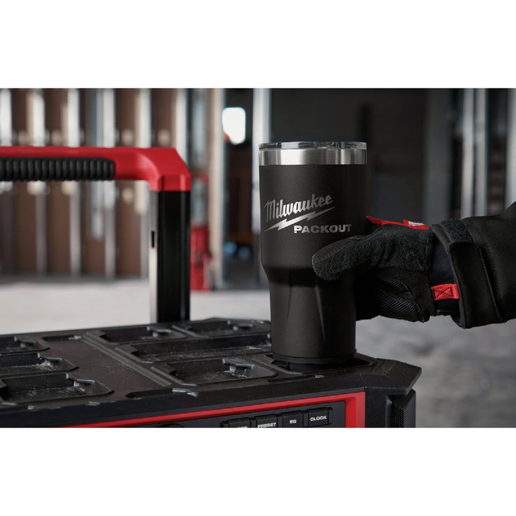 Image of Milwaukee PackOut 30 Oz. Black Insulated Tumbler