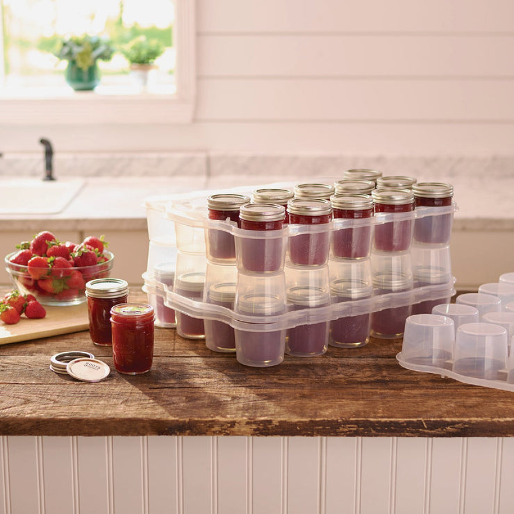 Image of Roots & Harvest SafeCrate Jelly Jar Storage Container (20 Jar Capacity)