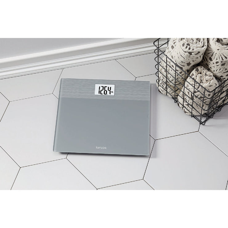 Image of Taylor Digital 550 Lb. Gray Bath Scale