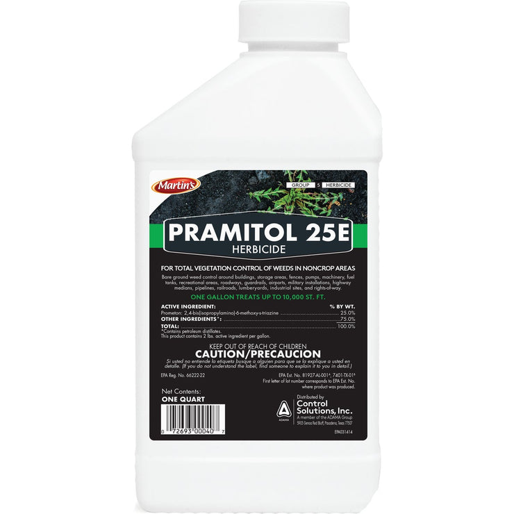 Image of Control Solutions Pramitol 25E 1 Qt. Concentrate Herbicide Vegetation Killer