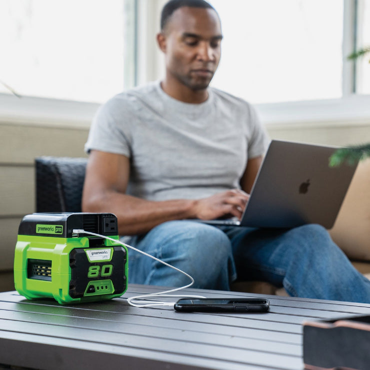 Image of Greenworks Pro 80V 2AH Tool Replacement Battery