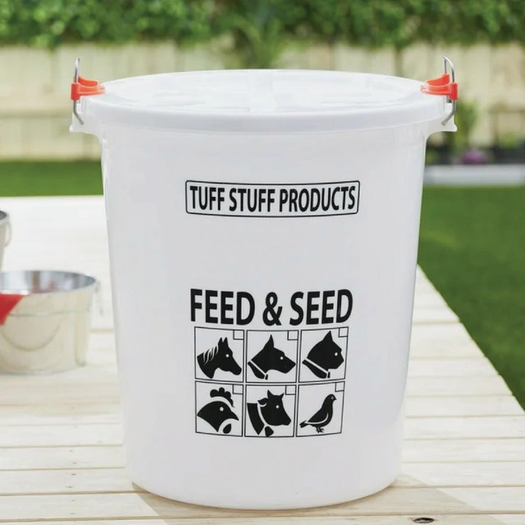 Image of Tuff Stuff 12 Gal./50 Lb. Feed & Seed Storage Tub with Lid