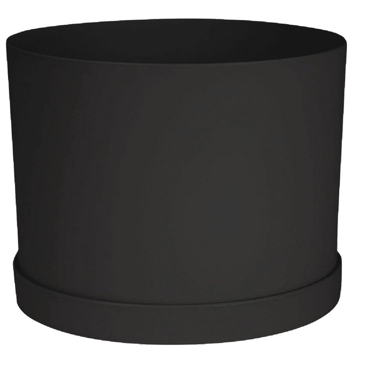 Image of Bloem Mathers Collection 6 In. Black Plastic Planter