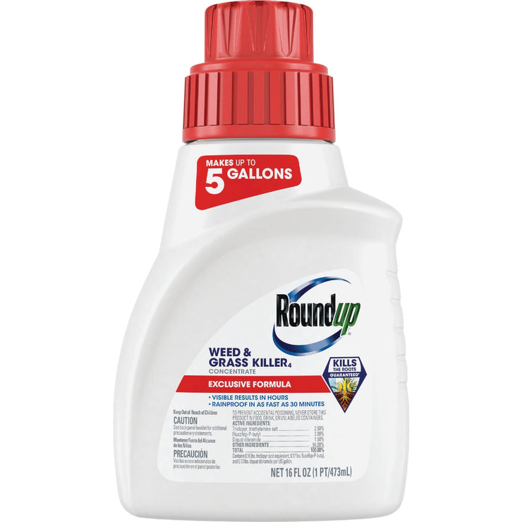 Image of Roundup 16 Oz. Exclusive Formula Concentrate Weed & Grass Killer