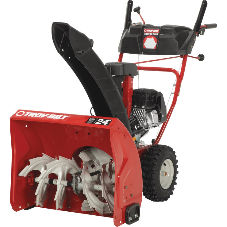 Image of Troy-Bilt Storm 2420 208cc 24 In. Snow Blower