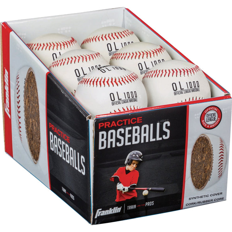 Image of Franklin Practice Official Size Baseball