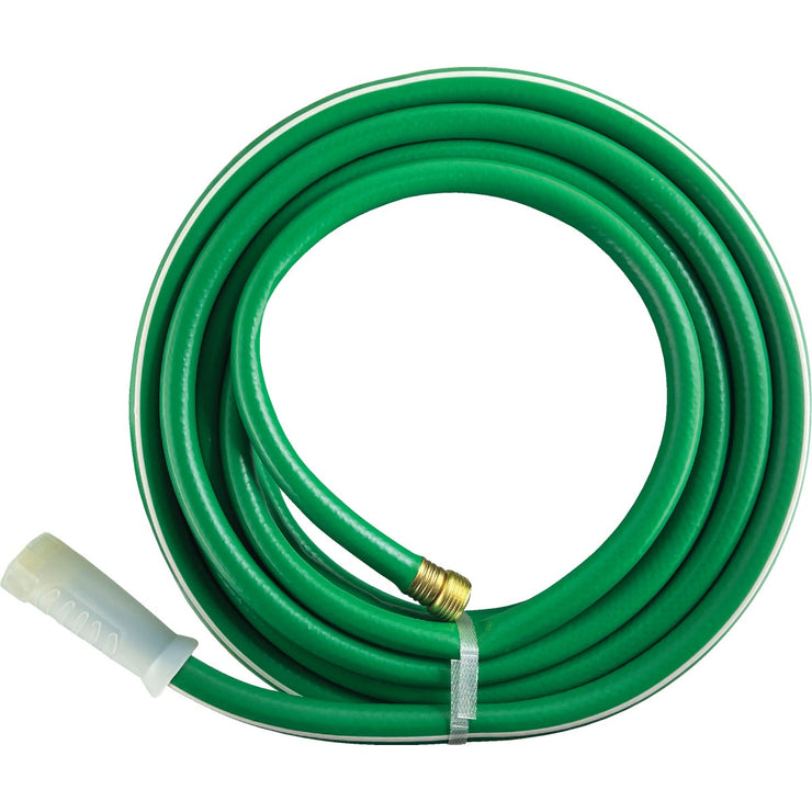 Image of Best Garden 5/8 In. Dia. x 25 Ft. L. Medium-Duty Vinyl Garden Hose W/Guard-N-Grip