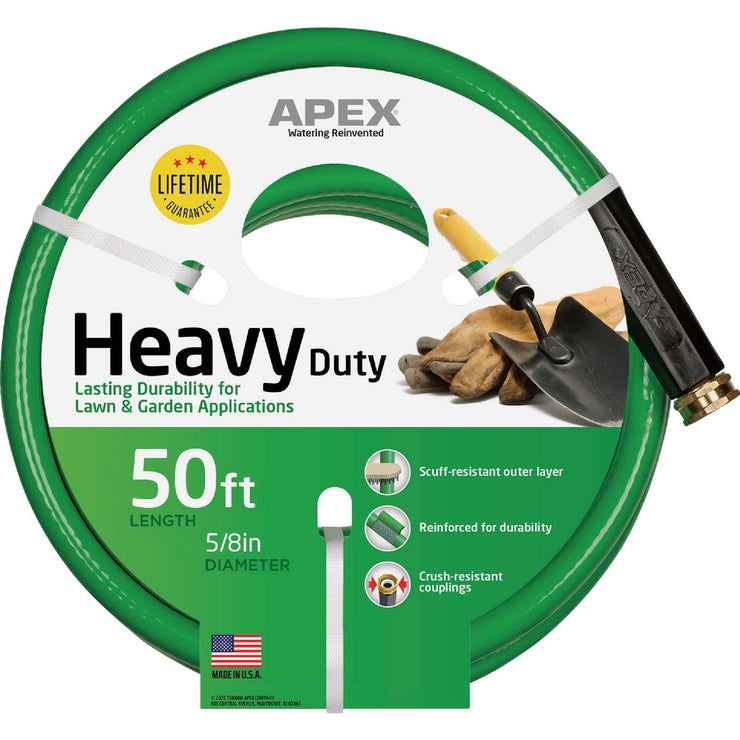 Image of Apex 5/8 In. Dia. x 50 Ft. Heavy Duty Garden Hose