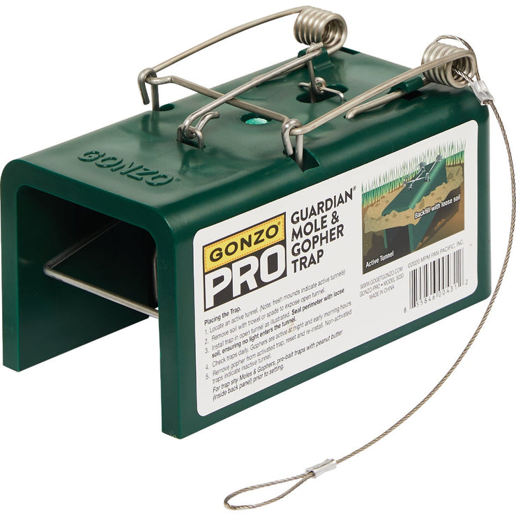Image of Gonzo Pro Guardian Box Design Mole & Gopher Trap