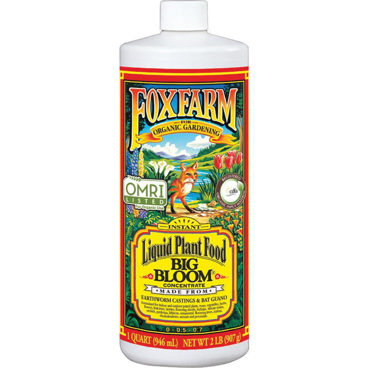 Image of FoxFarm Big Bloom 1 Qt. 0-0.5-0.7 Liquid Plant Food