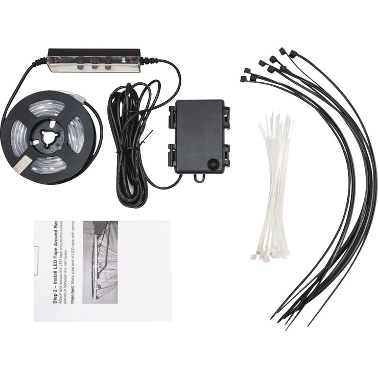 Image of Brightz Hoopbrightz Color Morphing LED Basketball Rim Light Kit