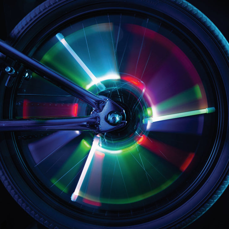 Image of Brightz Spinbrightz LED Color Morphing Bicycle Wheel Tube Lights