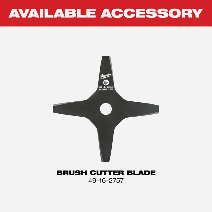 Image of Milwaukee M18 FUEL Brush Cutter Attachment for QUIK-LOK Attachment System