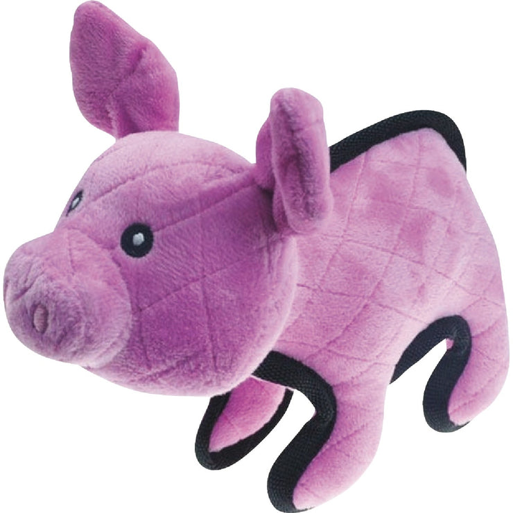 Image of Boss Pet Pet Park Blvd Tuffimals Large Pig Dog Toy
