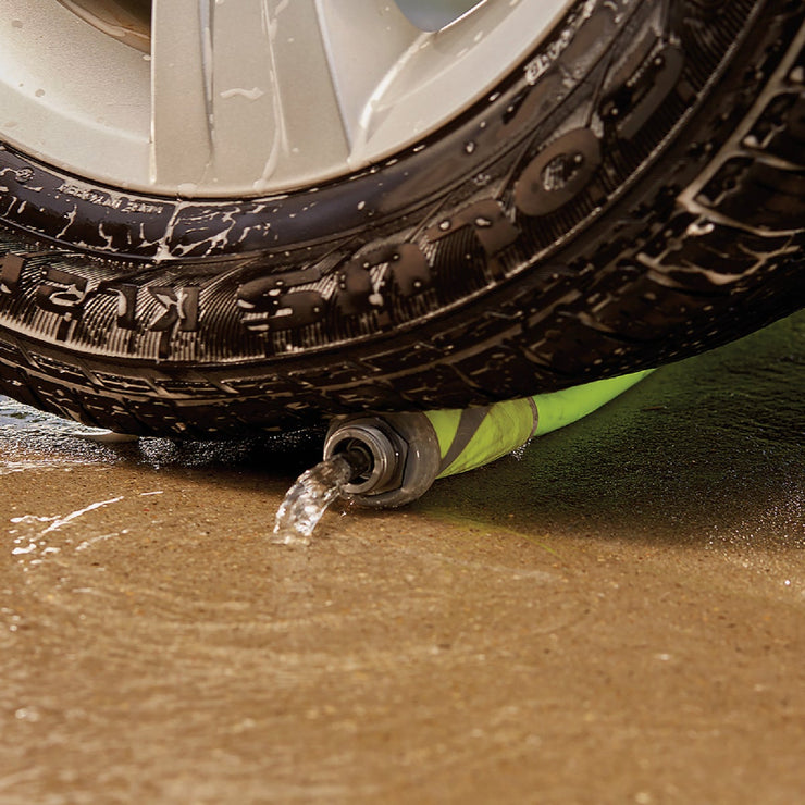 Image of Flexzilla SwivelGrip 5/8 In. Dia. x 5 Ft. L. Drinking Water Safe Lead-In Hose with Male & Female Couplings