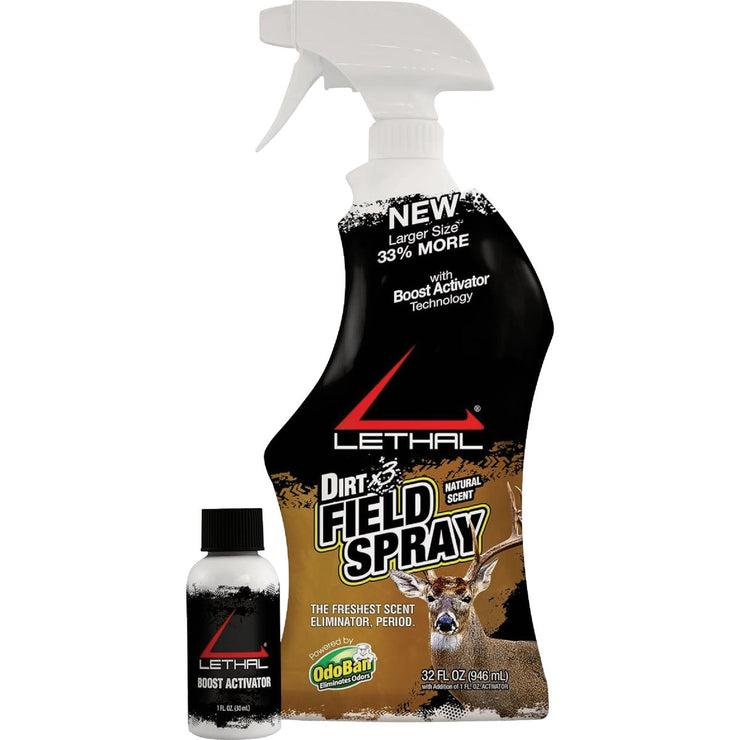 Image of Lethal DirtX3 31 Oz. Field Spray & 1 Oz. Boost Activator Scent Eliminator
