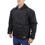 Image of DEWALT Men's Black Heated Coat Kit, M