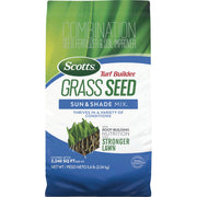 Image of Scotts Turf Builder 5.6 Lb. 465 Sq. Ft. Sun & Shade Mix Grass Seed, Fertilizer, and Soil Improver Combination