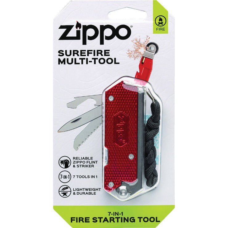 Image of Zippo Sure Fire Multi-Tool Fire Starter