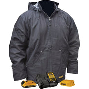 Image of DEWALT Men's Black Heated Coat Kit, L