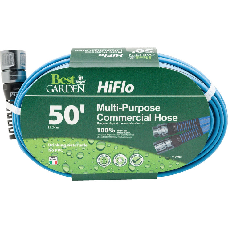Image of Best Garden Hiflo 50 Ft. Lightweight & Compact Garden Hose