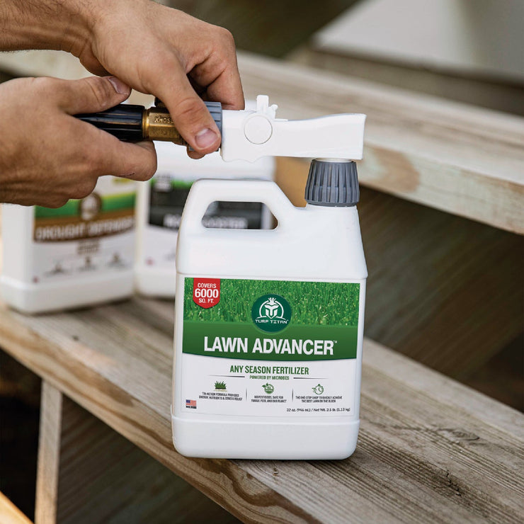 Image of Turf Titan Lawn Advancer 32 Oz. 6000 Sq. Ft. 2-7-7 Lawn Fertilizer