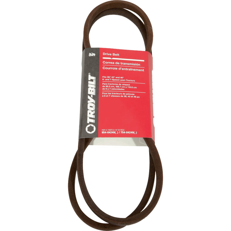 Image of Troy-Bilt 38, 42 and 46 In. Deck Drive Belt For 6 & 7-Speed Lawn Tractors