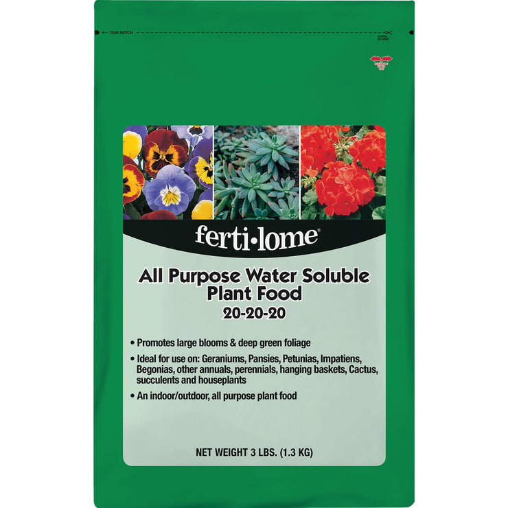 Image of Ferti-Lome 3 Lb. 20-20-20 All Purpose Dry Plant Food