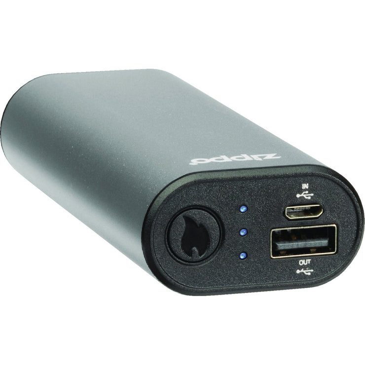 Image of Zippo Heatbank 6 Silver Rechargeable Hand Warmer