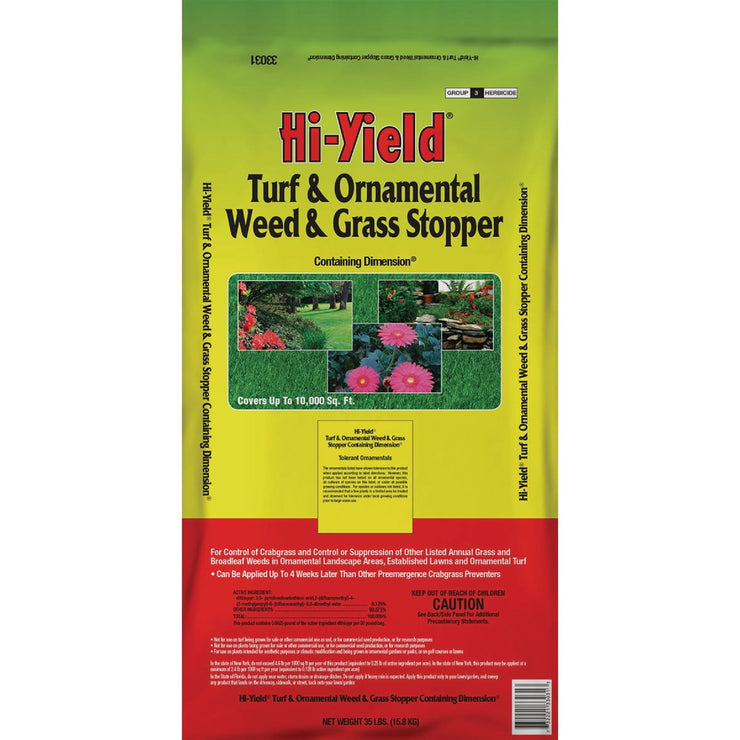 Image of Hi-Yield 35 Lb. Ready To Use Granules Turf & Ornamental Weed & Grass Stopper