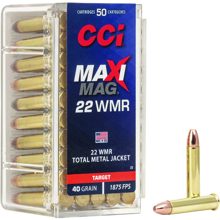 Image of CCI 22 WMR 40 Grain HS MAXI-MAG Rimfire Ammunition