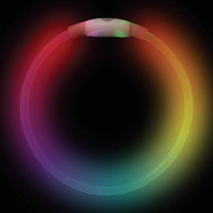 Image of Nite Ize Nite Howl Lithium Polymer Rechargeable Color Changing LED Safety Necklace
