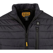Image of DEWALT Men's Black Puffer Heated Jacket Kit, 2XL
