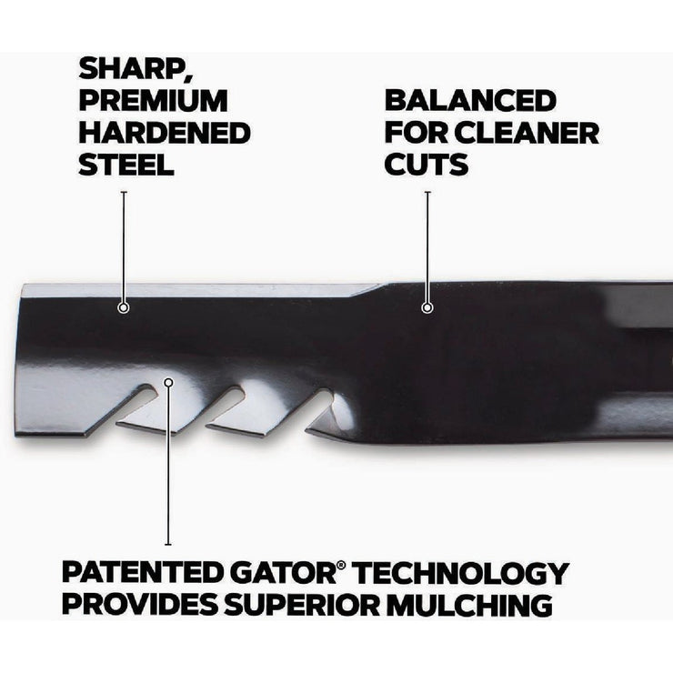 Image of Oregon G3 Gator 21 In. Deck Blade - Fits Craftsman, Cub-Cadet, and Troy-Bilt Push Mowers