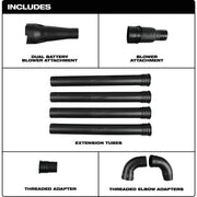 Image of Milwaukee M18 Fuel Gutter Cleaning Attachment Kit