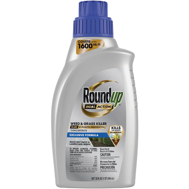 Image of Roundup Dual Action 32 Oz. 1600 Sq. Ft. Concentrate Weed & Grass Killer