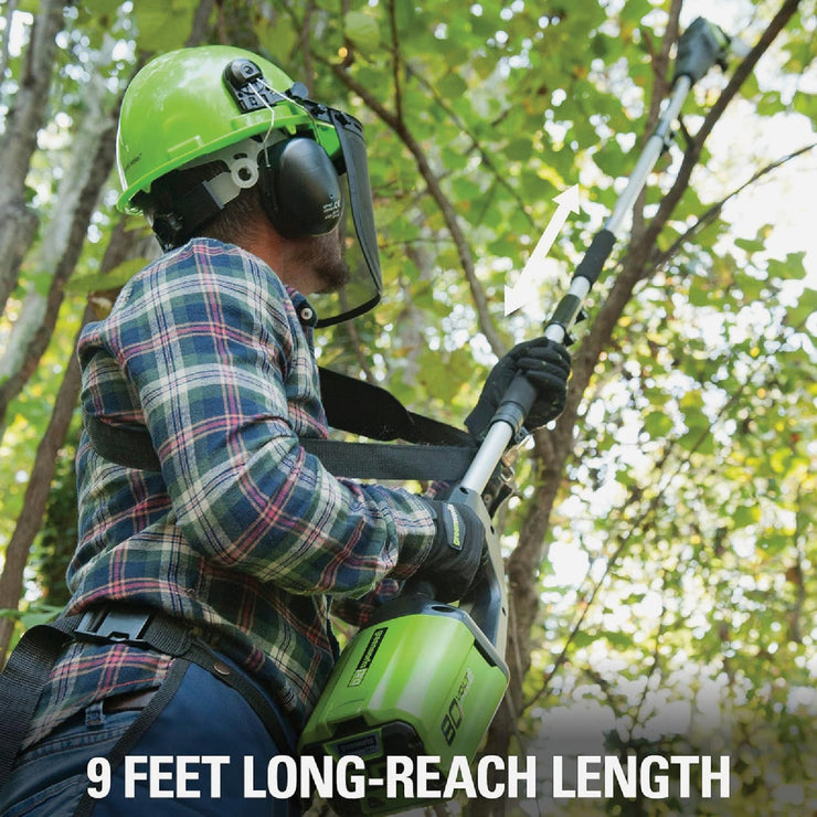 Image of Greenworks 80V 10 In. Pole Saw (Tool Only)