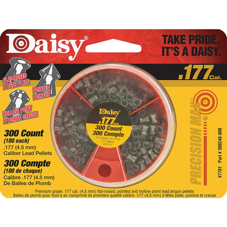 Image of Daisy Dial-A-Pellet .177 Cal. Pellet Ammunition (300-Pack)