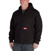 Image of Milwaukee FREEFLEX Men's 2XL Black Softshell Hooded Jacket
