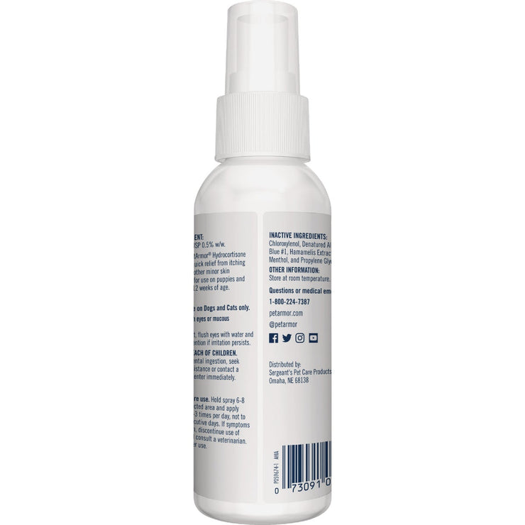 Image of PetArmor 4 Oz. Hydrocortisone Spray for Dogs & Cats