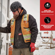 Image of Milwaukee FREEFLEX Men's 3XL Black Softshell Hooded Jacket