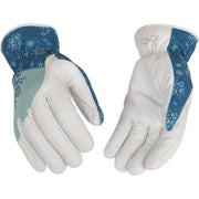 Image of KincoPro Women's Medium Pearl Premium Grain Goatskin Thermal Insulated Glove