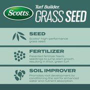 Image of Scotts Turf Builder 5.6 Lb. 465 Sq. Ft. Dense Shade Mix Grass Seed, Fertilizer, and Soil Improver Combination