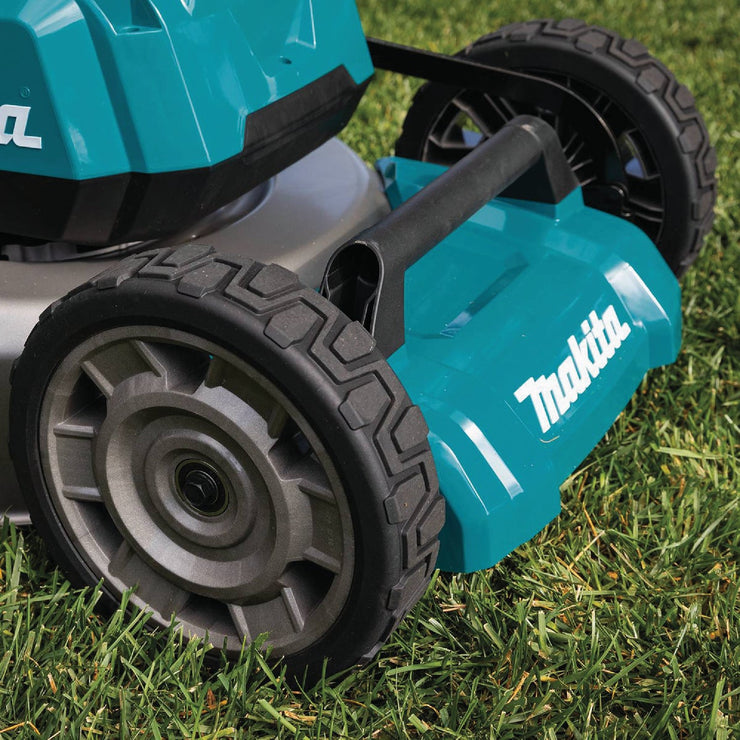 Image of Makita 36V (18V X2) LXT Brushless 21 In. Self-Propelled Commercial Lawn Mower Kit with 4 Batteries (5.0Ah)