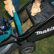 Image of Makita 36V (18V X2) LXT Brushless 21 In. Self-Propelled Commercial Lawn Mower Kit with 4 Batteries (5.0Ah)