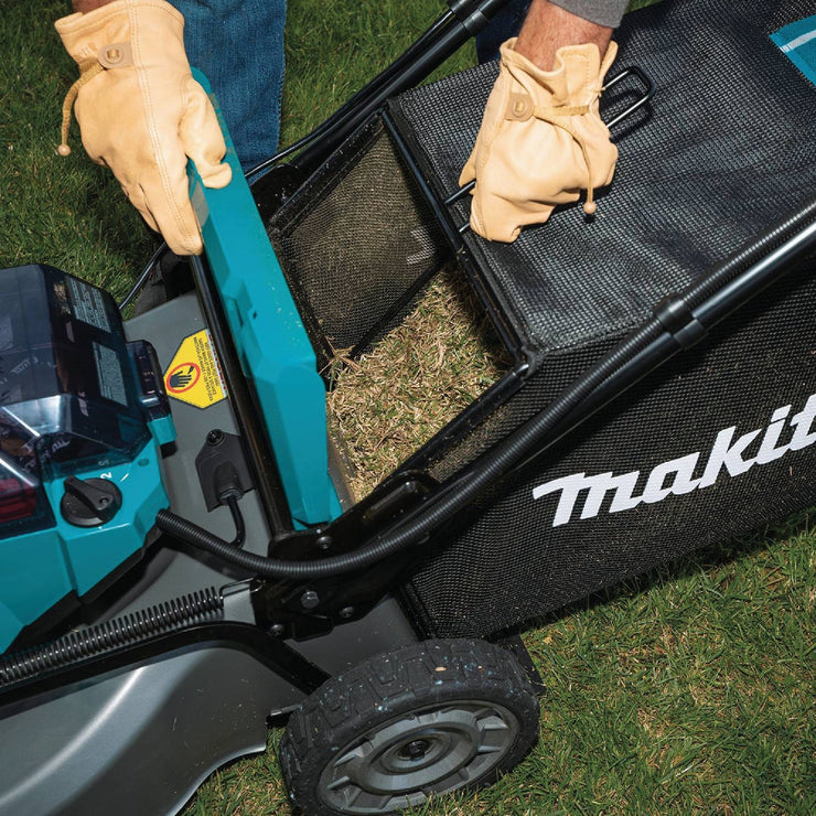 Image of Makita 36V (18V X2) LXT Brushless 21 In. Self-Propelled Commercial Lawn Mower Kit with 4 Batteries (5.0Ah)